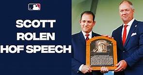 FULL SPEECH: Scott Rolen is inducted into the National Baseball Hall of Fame!