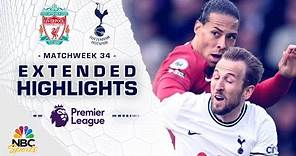 Liverpool v. Tottenham Hotspur | PREMIER LEAGUE HIGHLIGHTS | 4/30/2023 | NBC Sports