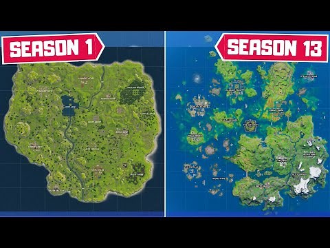 Evolution Of The Fortnite Map Zonealarm Results