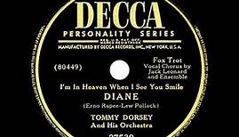 1951 Tommy Dorsey - Diane (Jack Leonard & ensemble, vocal)