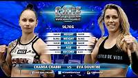 CAGE 49 Chamia Chabbi vs Eva Dourthe Full Fight MMA