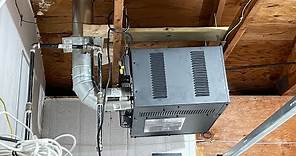 My first gas heater install - Mr.heater Big Maxx garage heater $399 from Menards