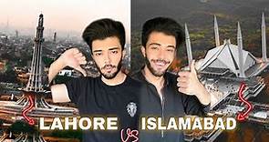 LAHORE VS ISLAMABAD | BEST CITY CHALLENGE !!