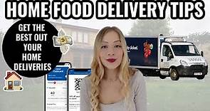 TESCO HOME FOOD DELIVERY TIPS | Get The Best From Your Home Deliveries | Tesco Grocery Delivery TIPS