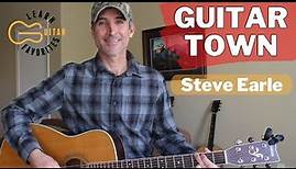 Guitar Town - Steve Earle - Guitar Lesson | Tutorial