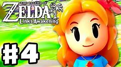The Legend of Zelda: Link's Awakening - Gameplay Part 4 - Angler's Tunnel! (Nintendo Switch)
