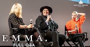 Anya Taylor-Joy & director Autumn de Wilde on EMMA. | Full Q&A [HD] | Coolidge Corner Theatre