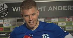 SV Sandhausen - Schalke: Simon Terodde verliert seine Stimme nach Last-Minute-Tor