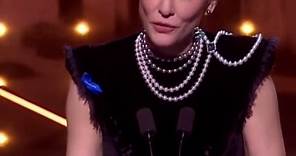 Cate Blanchett winning Best Actress for Leading Role at the BAFTAs in 2023 #cateblanchett #speech #bafta #tar