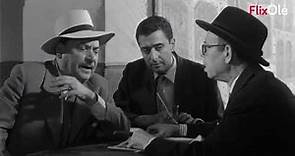 Antonio Ozores y Juan Calvo en 'El puente de la paz' (1958)