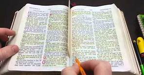 Bible Marking and Highlighting