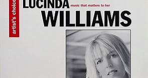 Various - Artist's Choice: Lucinda Williams