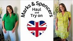 🇬🇧MARKS & SPENCERS CLOTHING HAUL FASHION FOR MATURE LADIES🇬🇧