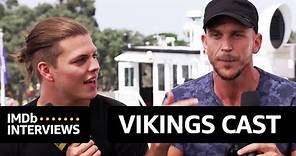 Gustaf Skarsgard, Alex Hogh Andersen, Katheryn Winnick Talk Stunts & Physical Demand of Vikings