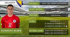 Belmin DIZDAREVIC - Goalkeeper CV (2018)