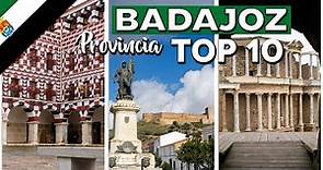 BADAJOZ ⭐ 10 lugares impresionantes de la provincia de Badajoz
