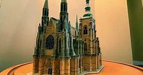 Prague St. Vitus Cathedral Paper Model