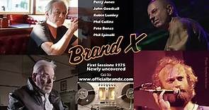Brand X 1975 - First recordings from Island Studio captured in 1975 from www.officialbrandx.com