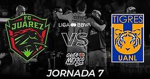 Resumen y Goles | Juárez vs Tigres | Liga BBVA MX - Grita México C22 - Jornada 7