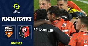 FC LORIENT - STADE RENNAIS FC (2 - 1) - Highlights - (FCL - SRFC) / 2022-2023