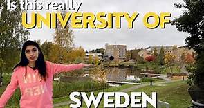 University of Sweden | Umeå university tour