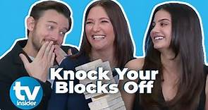 The stars of THE WAY HOME play KNOCK YOUR BLOCKS OFF and share on-set memories & more | TV Insider