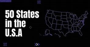 50 US States in Alphabetical Order