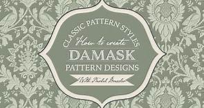 How to create Damask pattern designs