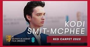 Kodi Smit-McPhee says The Power of The Dog was a "perfect storm" | EE BAFTAs 2022 Red Carpet