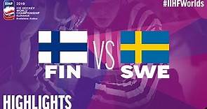 Finland vs. Sweden - Quarter-final - Game Highlights - #IIHFWorlds 2019