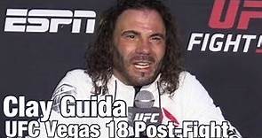 Clay Guida: Feels Good getting hand raised again | UFC Vegas 18 Post
