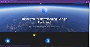 Download and Install Google Earth Pro in Windows 10