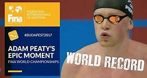 Adam Peaty's World Records at Budapest 2017 | FINA World Championships