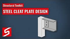 Structural Toolkit: Steel Cleat Plate Design - AS 4100