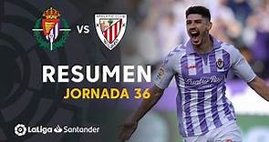 Resumen de Real Valladolid vs Athletic Club (1-0)