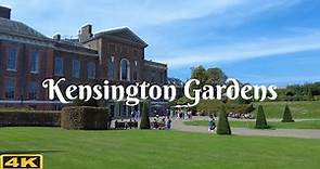 Beautiful Kensington Gardens London Walk | tour in 4K