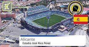 Estadio José Rico Pérez | Hércules de Alicante | 2018 | Google Earth