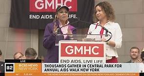 AIDS Walk New York 2023 opening ceremonies