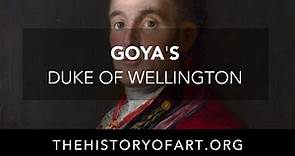 The Duke of Wellington by Goya