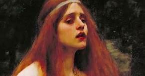 The Lady of Shalott (1888) by John William Waterhouse