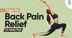 10-Min Yoga for Back Pain Relief | Shilpa Shetty Yoga Programs