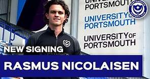 Rasmus Nicolaisen signs for Pompey on loan from FC Midtjylland