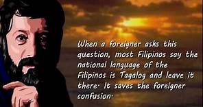 Filipino Lesson 201: A Brief History of the Tagalog and Filipino Language