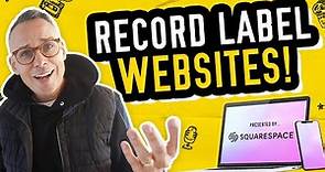 Making a Record Label Website - Step-by-Step Walkthrough [FREE CHECKLIST]