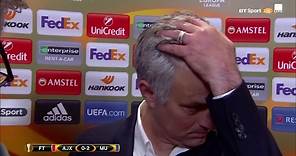 Classic Jose! Mourinho's full interview after Manchester United win the Europa League