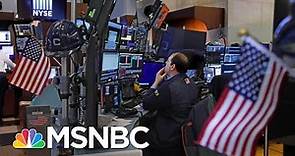 Stocks Plunge At Market Open, Trading Halts After Dow Drops 1800 Points | Velshi & Ruhle | MSNBC