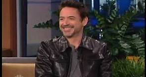 Robert Downey Jr. on "The Tonight Show with Jay Leno," ( 2011)