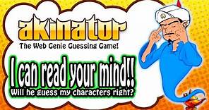 Let's Play Akinator 아키네이터 - The Web Genie Guessing Game!! I WILL READ YOUR MIND!!?!?!!