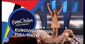 Eurovision Song Contest 2005 - Grand Final - Full Show - YouTube Music