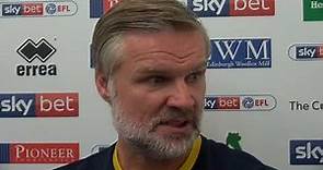 Steven Pressley speaking ahead of the trip to Scunthorpe